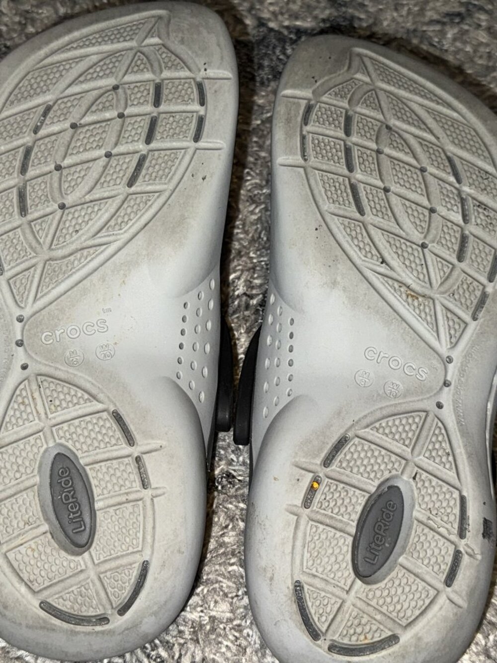 Crocs Lite Ride Black and Grey - Picture 7 of 7